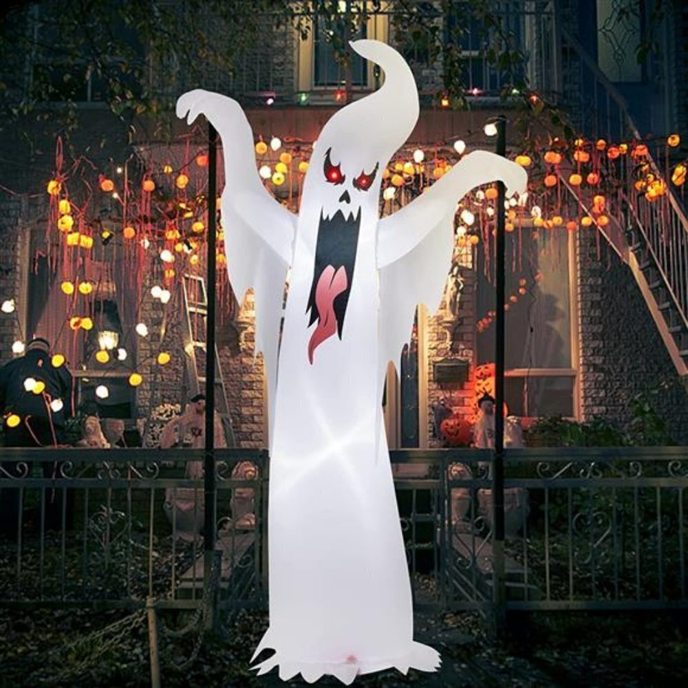 Halloween Inflatable Ghost – Scary Halloween Decorations Blow up 6 Ft